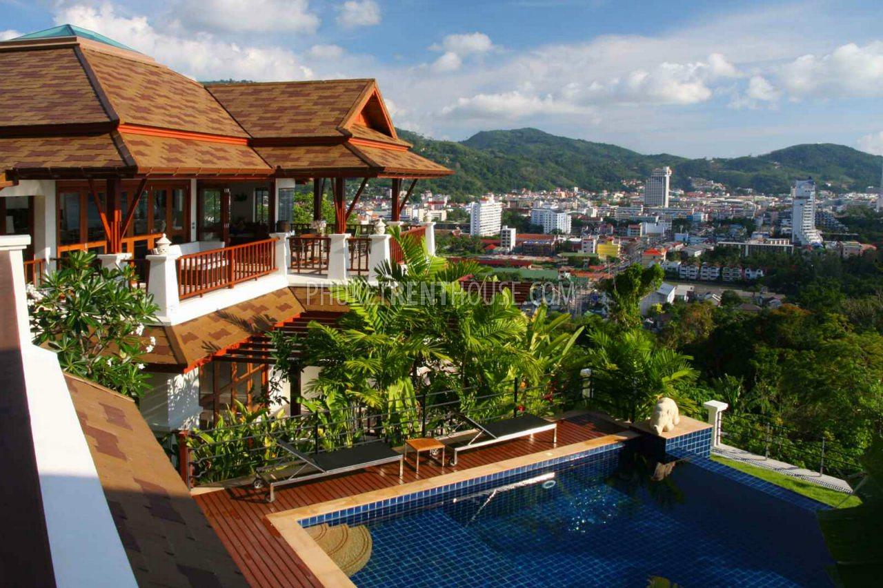 PAT19027: Large 5 Bedroom Villa with Breathtaking Sea Views in Patong. Photo #9