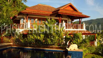 PAT19027: Large 5 Bedroom Villa with Breathtaking Sea Views in Patong. Photo #17