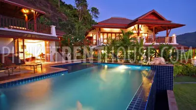 PAT19027: Large 5 Bedroom Villa with Breathtaking Sea Views in Patong. Photo #38