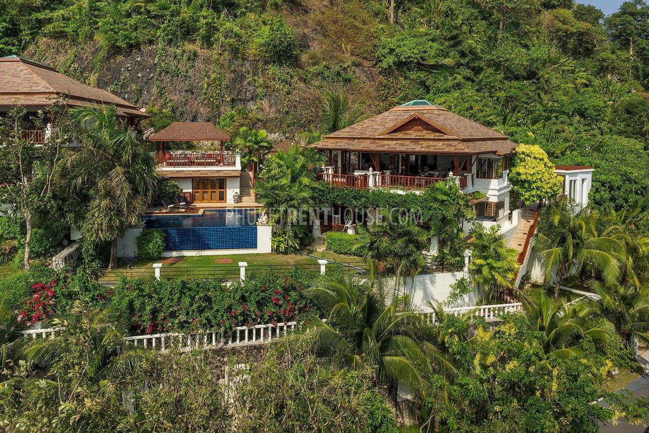 PAT19027: Large 5 Bedroom Villa with Breathtaking Sea Views in Patong. Photo #56