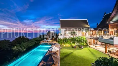 KAM19036: 3 Level 8 Bedroom Exclusive Villa with Sea View in Kamala. Photo #21