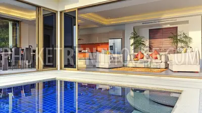 NAT19505: Unique 4 Bedroom Villa only 600 meters from the Naithon beach. Photo #23