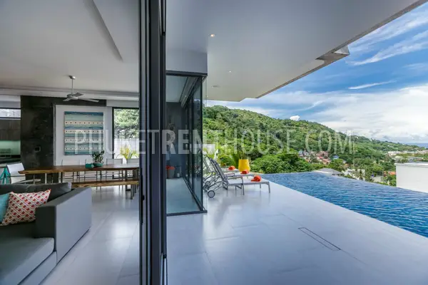 KAT19556: Gorgeous Sea view Five Bedroom Villa at Kata. Photo #10