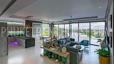 KAT19556: Gorgeous Sea view Five Bedroom Villa at Kata. Photo #16