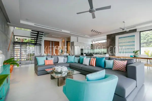 KAT19556: Gorgeous Sea view Five Bedroom Villa at Kata. Photo #31