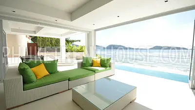 PAT19565: Beachfront 3 Bedroom Villa at Kalim beach, Patong. Photo #13