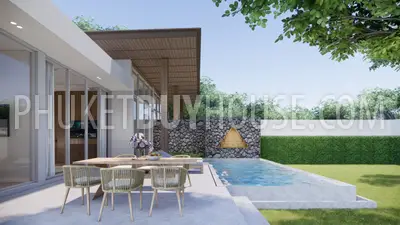 THA21928: Modern 3-Bedroom Pool Villa in Thalang, Ready July 2026. 照片 #15