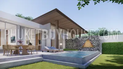 THA21928: Modern 3-Bedroom Pool Villa in Thalang, Ready July 2026. Photo #1