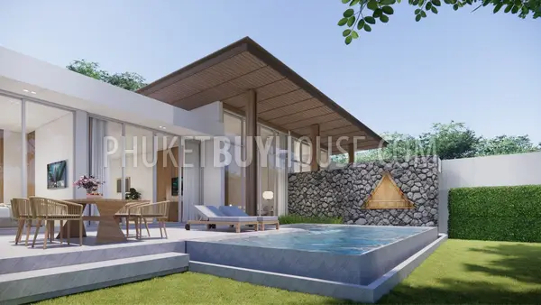THA21928: Modern 3-Bedroom Pool Villa in Thalang, Ready July 2026. Photo #1