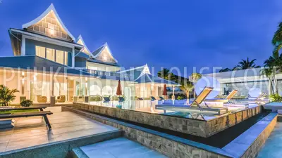 BAN23013: Luxury Modern 7 bedroom residence near Bang Tao beach.