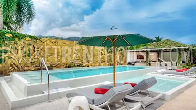 BAN19632: Stylish 4 Bedroom Villa with Italian design near Bang Tao beach. Photo #8
