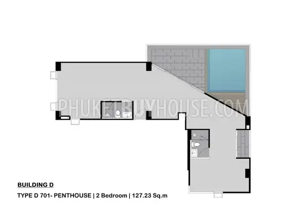 PAT3415: Unique Freehold - Penthouse With Interesting Design and Exquisite style in Patong. Photo #21