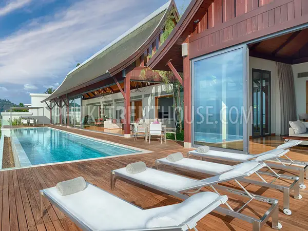 NAT19680: Amazing 5 Bedroom Sea View Villa, Naithon Beach. 照片 #1