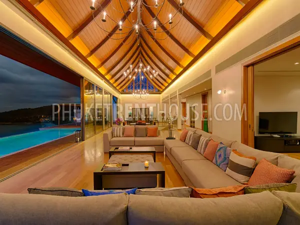NAT19680: Amazing 5 Bedroom Sea View Villa, Naithon Beach. 照片 #8