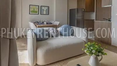 CHE23011: Modern 1-Bedroom Apartment For Rent in Cherngtalay Near Bang Tao Beach, Phuket