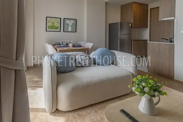 CHE23011: Modern 1-Bedroom Apartment For Rent in Cherngtalay Near Bang Tao Beach, Phuket. Photo #1