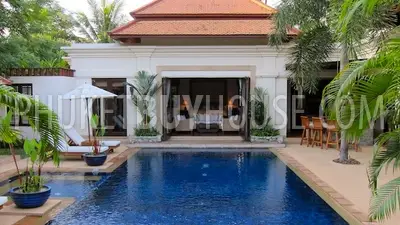 BAN3349: Outstanding 4-Bedroom Pool Villa near Laguna area. Фото #13