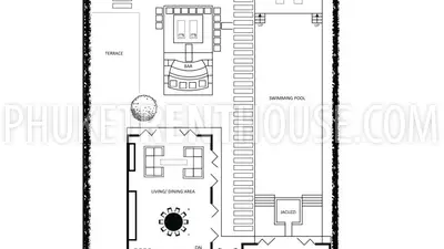 KOH19361: Incredible Villa 5 bedrooms in Royal Phuket Marina. Photo #36
