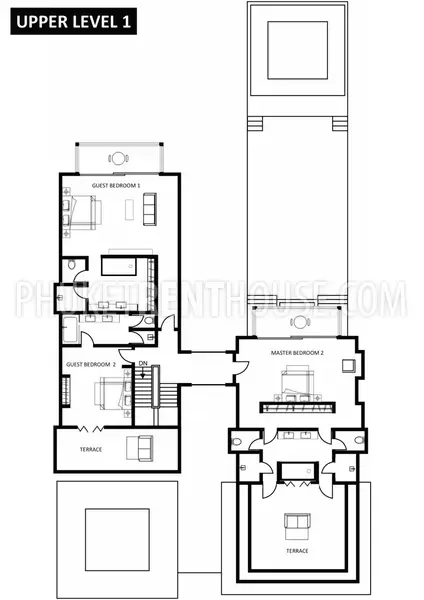 KOH19361: Incredible Villa 5 bedrooms in Royal Phuket Marina. 照片 #37
