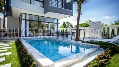 NAI19391: Brand New Modern Villa In Saiyuan Nai Harn. Photo #40