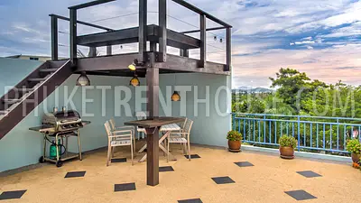 NAI19447: 2+1 Bedroom Pool Villa Rooftop Terrace In Rawai. Photo #1