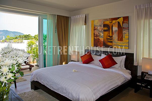 RAW19458: Sea View Duplex 3 Bedroom Apartment with Roof Terrace & Hot Tub  Rawai. Photo #7