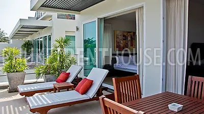 RAW19458: Sea View Duplex 3 Bedroom Apartment with Roof Terrace & Hot Tub  Rawai. Fotoğraf #15
