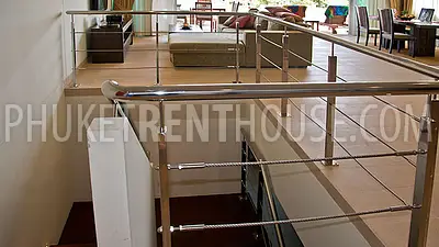 RAW19458: Sea View Duplex 3 Bedroom Apartment with Roof Terrace & Hot Tub  Rawai. Fotoğraf #16