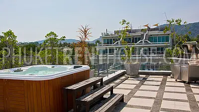 RAW19458: Sea View Duplex 3 Bedroom Apartment with Roof Terrace & Hot Tub  Rawai. Fotoğraf #19