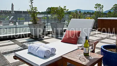 RAW19458: Sea View Duplex 3 Bedroom Apartment with Roof Terrace & Hot Tub  Rawai. Fotoğraf #25