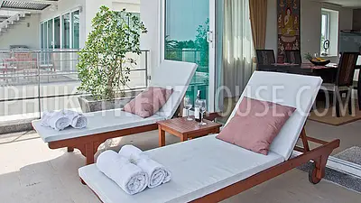 RAW19458: Sea View Duplex 3 Bedroom Apartment with Roof Terrace & Hot Tub  Rawai. Fotoğraf #20