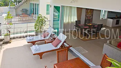 RAW19458: Sea View Duplex 3 Bedroom Apartment with Roof Terrace & Hot Tub  Rawai. Fotoğraf #23