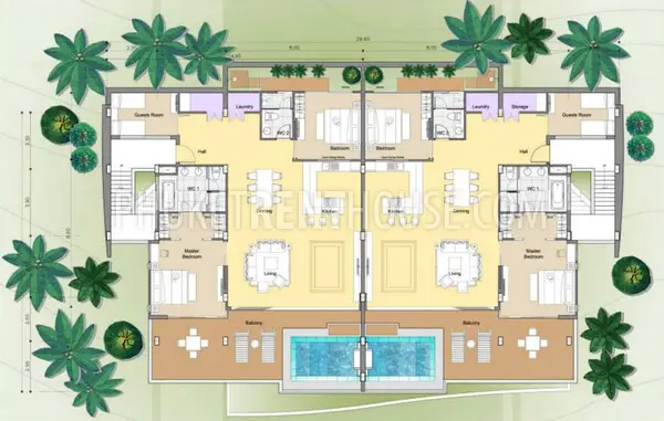 KAT19946: 3 Bedroom Apartment with plunge Pool in Kata. 照片 #20