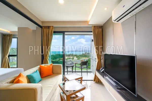 SUR23018: Sea View Condo with Private Balcony Jacuzzi Near Surin Beach. Photo #4
