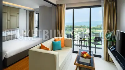 SUR23018: Sea View Condo with Private Balcony Jacuzzi Near Surin Beach. Photo #5