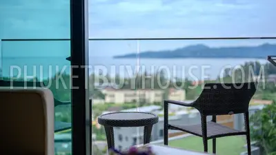 SUR23018: Sea View Condo with Private Balcony Jacuzzi Near Surin Beach. Photo #6
