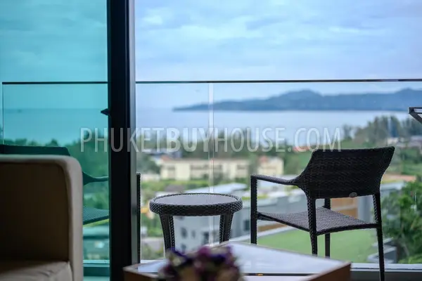 SUR23018: Sea View Condo with Private Balcony Jacuzzi Near Surin Beach. Photo #6
