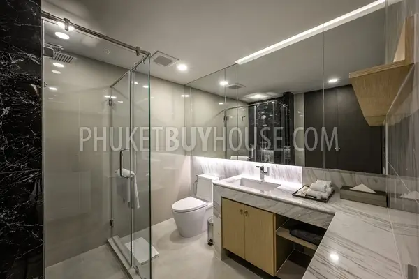 SUR23018: Sea View Condo with Private Balcony Jacuzzi Near Surin Beach. Photo #7