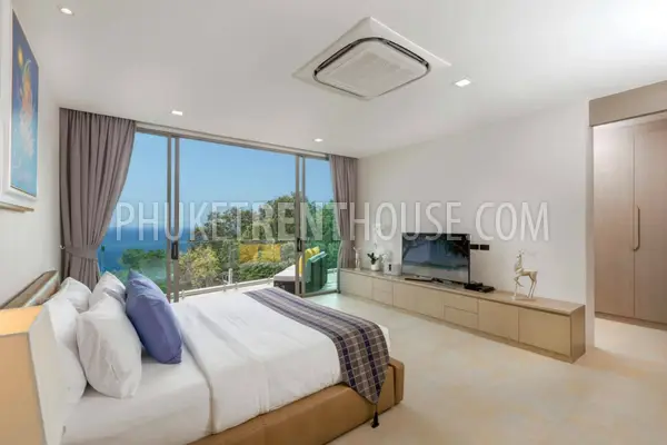 NAI20307: Wonderful Pool Villa with Sea view near Ao Sane Beach. 照片 #15