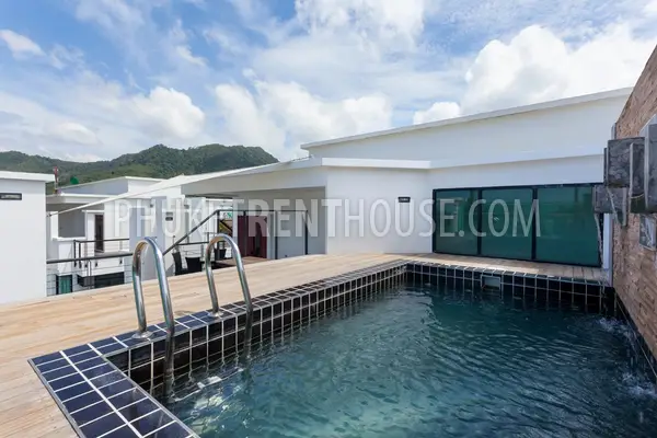 KAM20358: Modern 3 Bedroom Penthouse just 10 minutes of walk to Kamala Beach. Fotoğraf #1