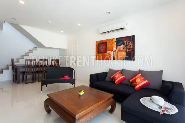 KAM20358: Modern 3 Bedroom Penthouse just 10 minutes of walk to Kamala Beach. Fotoğraf #10