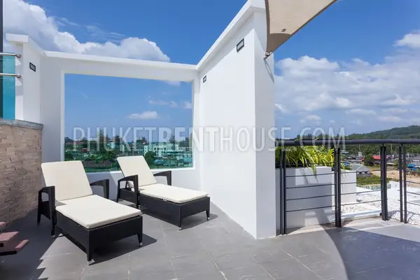 KAM20358: Modern 3 Bedroom Penthouse just 10 minutes of walk to Kamala Beach. Fotoğraf #4