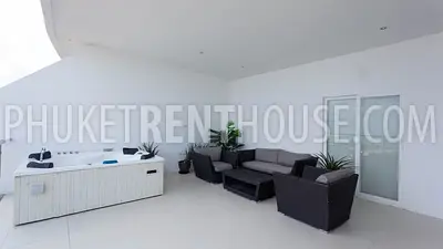 KAR20376: Sea View 4 Bedroom Penthouse in Karon. Fotoğraf #16