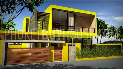 NAI3583: 3 Bedroom Pool Villa, sold off plan, in Nai Harn. Fotoğraf #1