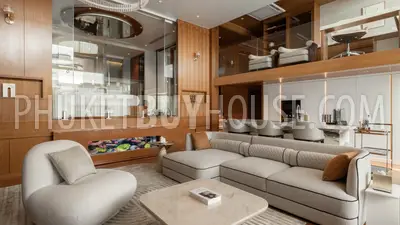 PAT23022: 3-Bedroom Duplex Penthouse with Private Pool & Sea Views in Patong. Photo #4