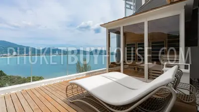 PAT23022: 3-Bedroom Duplex Penthouse with Private Pool & Sea Views in Patong. Photo #1