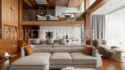 PAT23022: 3-Bedroom Duplex Penthouse with Private Pool & Sea Views in Patong. Photo #11