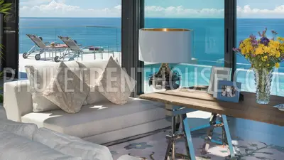 NAT20224: Nice 4 Bedroom Villa near Nai Thon Beach. Photo #5