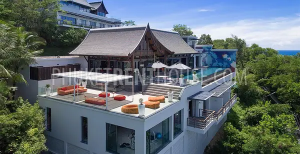 NAT20683: Sea View 5 Bedroom Villa in Nai Thon. 照片 #10