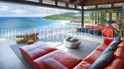 NAT20683: Sea View 5 Bedroom Villa in Nai Thon. Photo #15